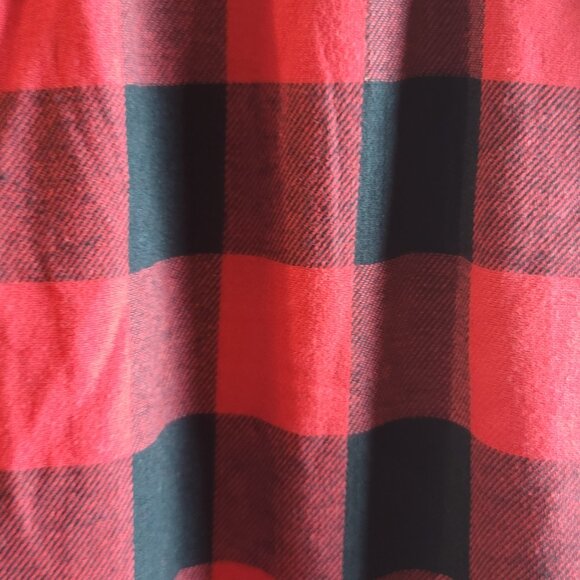 Old Navy Woman Red Plaid Pajama Pants Size 2X (NWT) - Picture 4 of 7